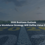 A road with 2026 written on it. Looking to the future