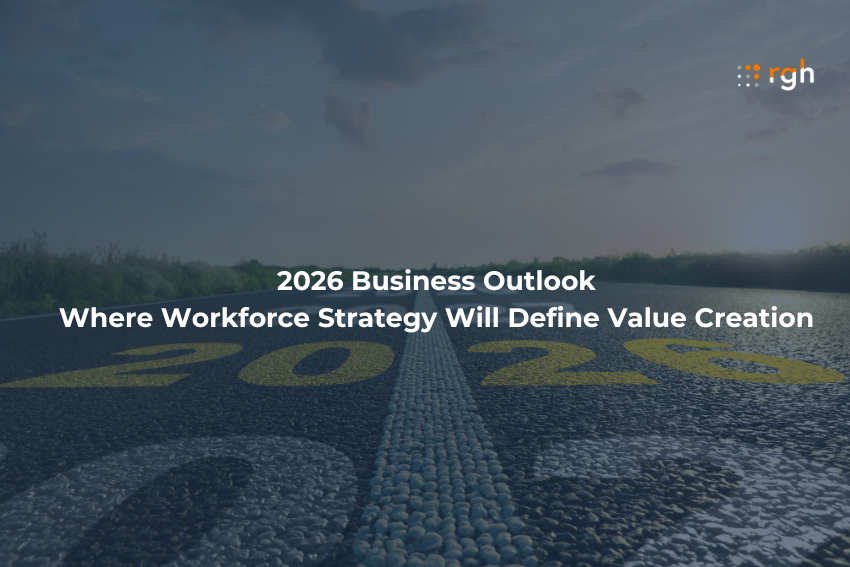 A road with 2026 written on it. Looking to the future